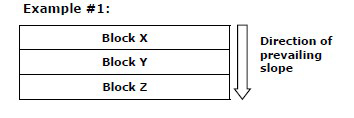 Randomised block layout